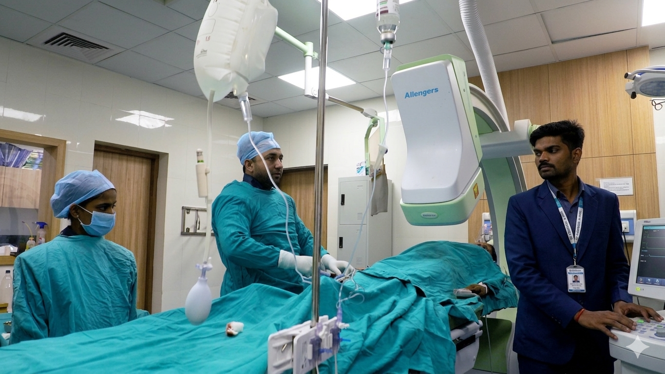 Interventional procedure suite
